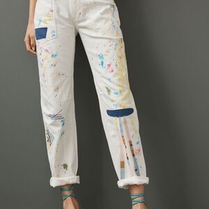 Women's Multicolor Artistic Jeans